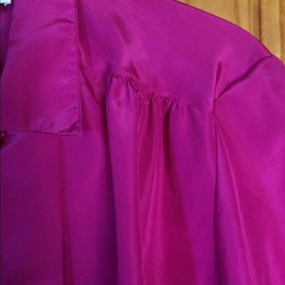 Vintage 80’s Impressions Fuchsia Top - Picture 5 of 6